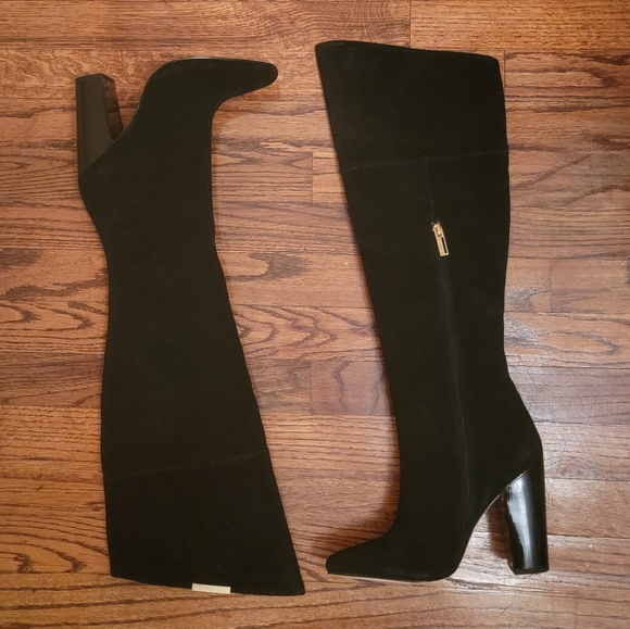 Genuine Leather Over the Knee Convertable Boots / Averie Suede Boot - Picture 9 of 14